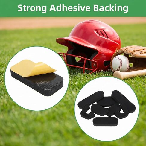 Helmet Padding Set Replacement Pads for Batting & Catcher Helmets, 0.79" Thick Cushion for Baseball Softball Safe Training in Saudi Arabia