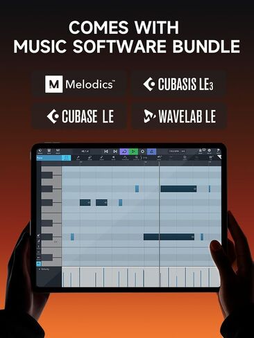 آلة صانع ضربات لوحة التحكم MIDI من Donner مع 16 لوحة إيقاع، وحدة تحكم USB MIDI صغيرة محمولة تتضمن برنامج تكرار الملاحظات وإنتاج الموسيقى، آلة طبل STARRYPAD MINI مع 40 دورة in Kuwait