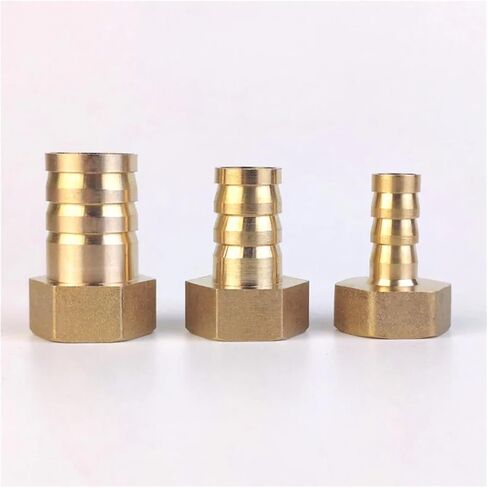 1pc M20x1.5 Metric Female Thread x Hose Barb 19mm Brass Coupling Coupler Connector Water Gas Oil in Kuwait