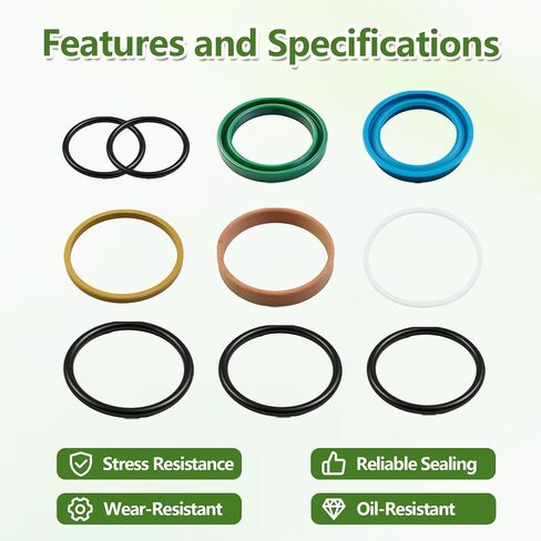 7J268-64400 Cylinder Seal Kit | Fit for Kubota L39 L4330DT L4630DT L5030GST LA853 TL1000 Tractor and Loaders in Kuwait
