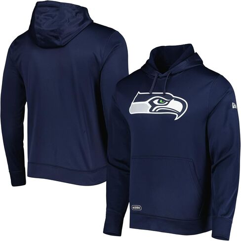 New Era NFL Team Color Mens Stadium Logo Pullover Hoodie in Kuwait