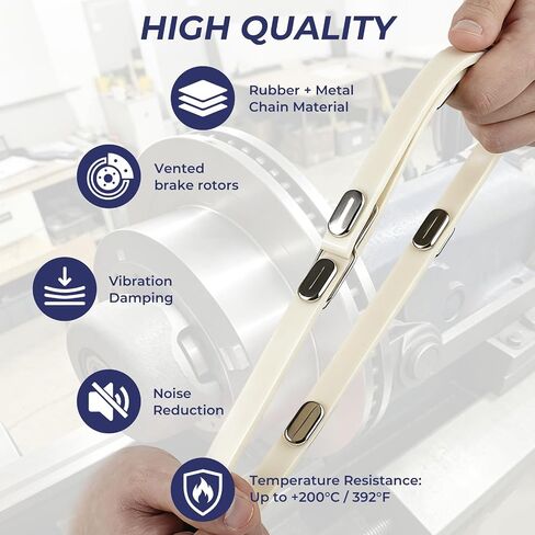 6920 Adjustable Brake Lathe Silencer Band for Ventilated Rotor, Fit for AMM CO 6920 SB6920, FMC/John Bean 90984/92022, Kwikway 108-1062-00 Van Norman 11485, Hunter 175-188-2, RELS 11488 Silencer Band in Saudi Arabia