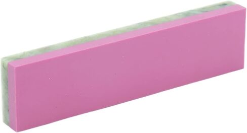 Portable Ruby Double Sided Sharpening Stone High Hardness 3000 Mesh + 10000 Mesh, Natural Green Jade + Ruby, Fine Polishing, Not Easy to Use, Industrial Tool Grinding in Kuwait