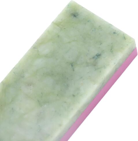 Portable Ruby Double Sided Sharpening Stone High Hardness 3000 Mesh + 10000 Mesh, Natural Green Jade + Ruby, Fine Polishing, Not Easy to Use, Industrial Tool Grinding in Kuwait