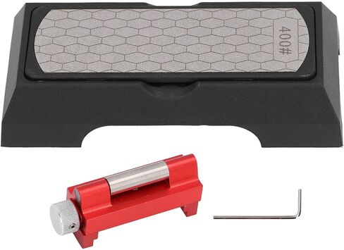 Sharpening Guide Set with Adjustable Angle for Sharpening Chisel Planers, Aluminium Alloy Material for Stability, Sharpening Stone 400 1000, Applicable to in Kuwait