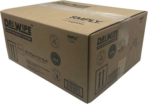 Dri-Wipe Solution Ready System (SRS) (90 Wipes Per Roll, 540, Count) in Kuwait