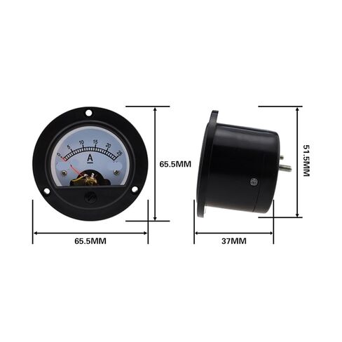 DH-52 DC Round Meter 65.5X65.5MM(2A) in Saudi Arabia