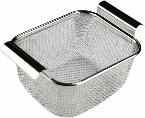Mesh Cleaning Basket Stainless Steel Tray Fine Mesh Storage Basket with Handles Allows Thorough Cleaning Suitable for Tools Jewelry Eyewear Mechanical Parts, 2.0L, Fixed Dense in Kuwait