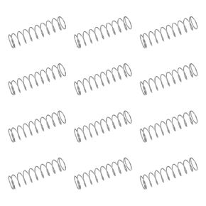 uxcell 50Pcs 304 Stainless Steel Compression Springs, 0.7mm x 7mm x 35mm Small & Tiny Pen Spring for Home Repair & DIY, Workshop & Industrial Use, (Silver Tone) in Kuwait