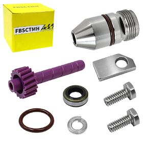 17-Tooth Speedometer Driven Gear & Speedo Housing Kit Compatible with GM TH350 Turbo 350 in Kuwait