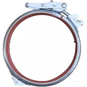Quick Clamp Pipe Strong Galvanized U-Shaped Duct Flange Tube Release Canvas Adjustable Hoop(Inner diameter 500mm) in Kuwait