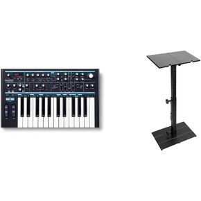 Novation Bass Station II التناظري أحادي السِنث + حامل أدوات MIDI/Synth المدمج على المسرح KS6150 in Kuwait