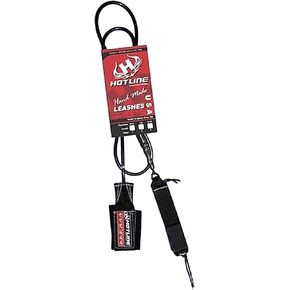 Hotline Big Wave Surf Leash 10" ft x 5/16" - Made in USA Premium Surfboard Ankle Leash with Double Swivel in Saudi Arabia
