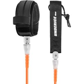 UICE Surfboard Leash 6ft 7ft 9ft - Premium Surf Leash with Swivel Cuff Prevents Tangles Cord for Maximum Security & Confidence in Waves in Kuwait