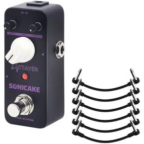 دواسة جيتار SONICAKE Octave مع 6 كابلات توصيل مقاس 6 بوصات in Kuwait