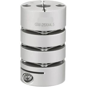 Aluminum Alloy Three Diaphragm Shaft Couplings D34L585 8 10 12 15 20(6x10mm) in Kuwait