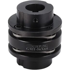 45# Steel Double Diaphragm Shaft Coupling D82 to 126mm; L98 110mm5 8 10 12 15 20(GMT-D126XL110) in Kuwait