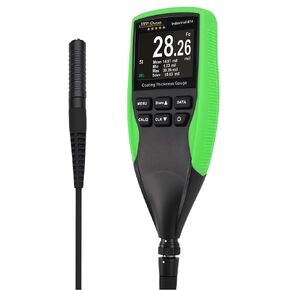 Coating Thickness Gauge Industrial-814 – 0-1250µm (0-50 mils) Paint Thickness Meter for Steel & Aluminum, 0.1µm Resolution, Fe/NFe Auto Detection, External Probe (Green) in Kuwait
