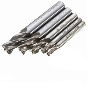 10PCS HSS 1.5 2 2.5 3 3.5 4 5 5.5 6 7 8 9 10 12mm Milling Cutter Bit Set CNC Straight Shank 4 Flute Mill Metal Cutter CNC Tools(Set A) in Kuwait
