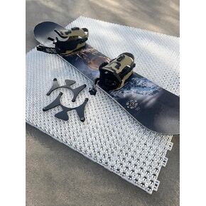 Dryslope Snowboard & Ski Training Mat – Gratori Ground Trick Trainer for Freestyle Practice, Spins, Presses, Balance Training & Off-Season Skill Progression in Kuwait