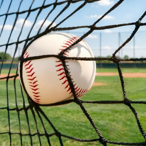 Baseball Softball Backstop Nets,Sports Netting Barrier,Backyard Net for Sports,Multiple Sizes for Backyard Garage Indoor Outdoor Practice in Kuwait