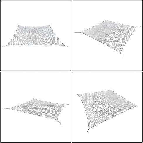 10 x 50ft الثقيلة البيسبول الكرة اللينة مساندة PE الملتوية معقود الرياضة حاجز المعاوضة للفناء الخلفي كرة السلة جولف كرة القدم in Kuwait