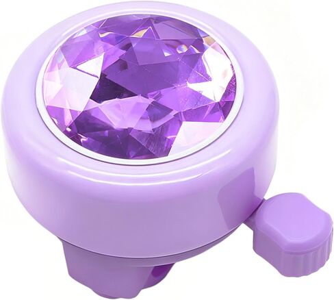 CHILDHOOD Bike Bell for Kids, Purple Gem Bike Accessories for Boys and Girls in Kuwait