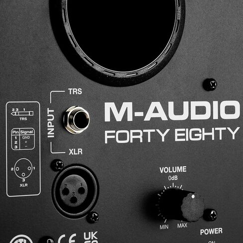 M-AUDIO Forty Eighty 8" Studio Monitor Speaker for Production and Mixing with Precision DSP Crossover, EQ, Control App and Bluetooth in Kuwait