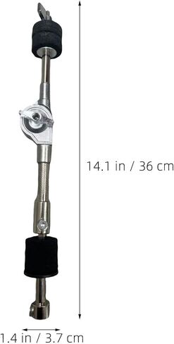 YARNOW Cymbal Boom Arm Holder with Clamp, Adjustable Boom Cymbal Arm Stacker Drum Stand, Mount Bracket Holder Mounting Attachment for Electronic Drum Support in Kuwait