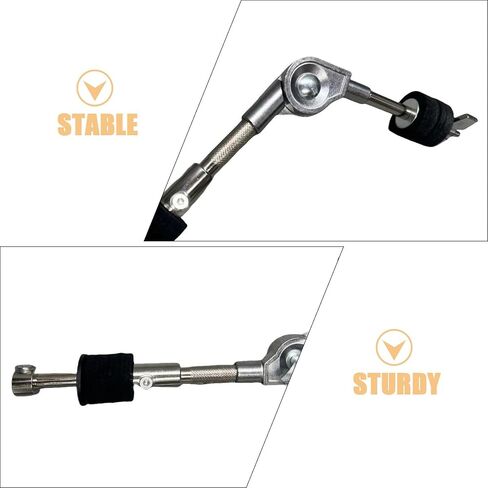 حامل ذراع Operitacx Cymbal Boom - ملحق مشبك ذراع قابل للتعديل لحامل الصنج - ملحق حامل حامل الطبل لملحقات الآلات الموسيقية in Kuwait