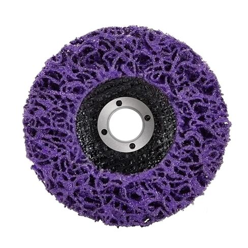 1pc 100/115/125mm Coral Disc Poly Strip Disc Grinder Strip Disc Abrasive Wheel Paint Rust Removal Clean for Angle Grinder(100mmX1) in Kuwait