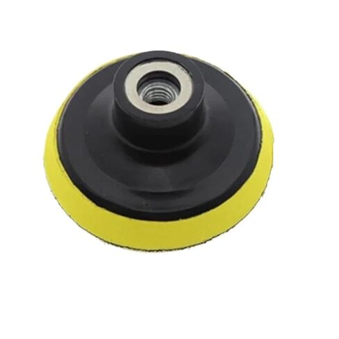 10Pcs 100mm Sanding Disc 60-240 Grit Sandpaper Buffing Wheel Hook and Loop Backing Pads for Electric Drill Grinder Rotary Tools in Kuwait