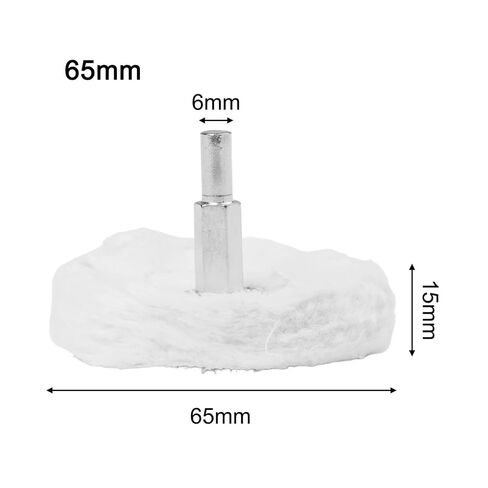 1 Pcs 4in100mm Cloth Polishing Mop Wheel Pad for Power/Battery Drill Buffing Grinder Power Tool Accessories(65mm) in Kuwait