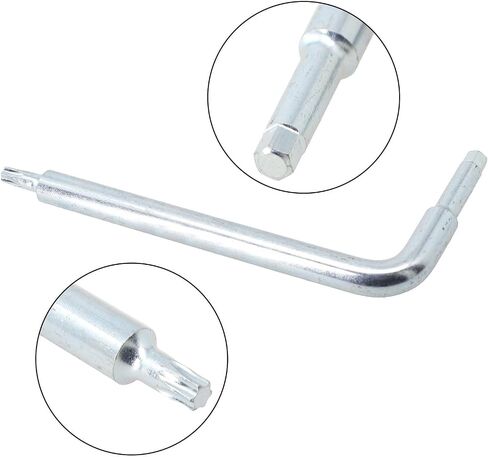 N600007 Miter Saw Wrench for DWS713 DWS779 DWS780 DWS715, Silver Metal Replacement Tool Part Compatible with Power Saws DCS361 DHS790 Series in Kuwait