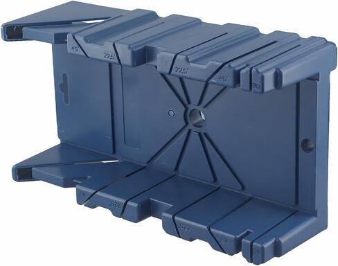 Woodworking for Mitre Box 45 and 90 Degree Cuts Abs Cabinet Miter Saw with Clamping Wood Cutting Diy Frames Skirting Lines Blue 310mm in Saudi Arabia