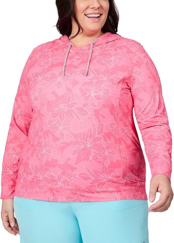 Free Country Women's UPF 50+ Sun Protection Hoodie Shirt Long Sleeve Hiking Fishing Outdoor UV Lightweight Shirts Hoodies in Kuwait
