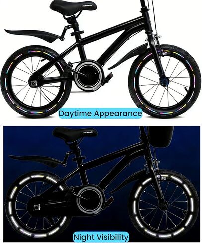 Bicycle Reflectors Stickers, 30 Pack Reflective Decals for Bikes, High Visibility Night Riding Safety in Kuwait