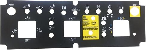 Genie Platform Control Panel Decal,HNARL 82238 82238GT Genie Decal Used for Genie Articulating Boom Lifts Models Z-45/25IC,Z-45/25J (Jib) IC,Z-51/30J,and Z-60/34... in Kuwait