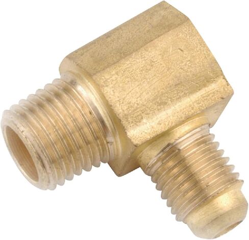 Krixis Metals 3/8 In. x 1/2 In. Male 90 Deg. Flare Brass Elbow (1/4 Bend) in Saudi Arabia