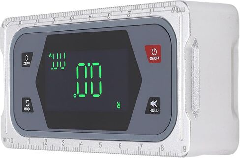 Digital Inclinometer, Dual Axle Angle Finder, Digital Level with Buzzer Alert, Automatic Screen Flip, Magnetic Base & Backlight, Ideal for Woodworking, Construction, Automotive & in Kuwait