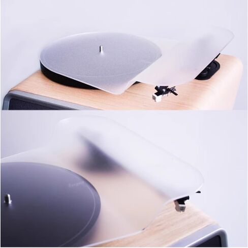 Turntable Dust Cover, Frosted Acrylic Universal Protective Pad for Vinyl Record Player, 35×30cm, for Modern Home Vintage Record Players in Kuwait