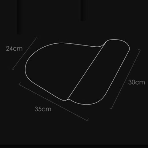 Turntable Dust Cover, Frosted Acrylic Universal Protective Pad for Vinyl Record Player, 35×30cm, for Modern Home Vintage Record Players in Kuwait