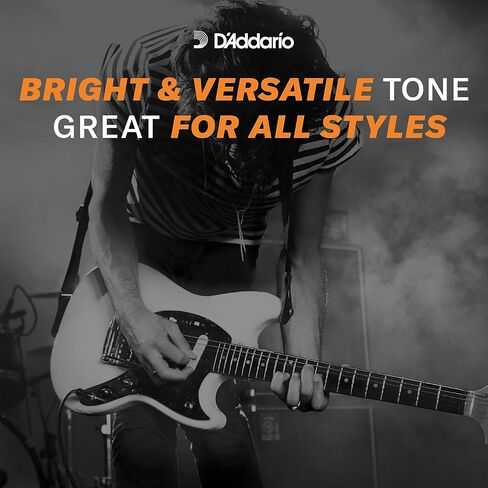 أوتار جيتار كهربائي من D'Addario EXL120+ مصنوعة من النيكل، Super Light Plus، 9.5-44 (عبوة من 3 قطع) in Kuwait