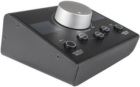 Mackie Big Knob Passive Studio Monitor Controller with 1/4" Male Phone to 1/4" Male Phone TRS Cable -5 in Kuwait