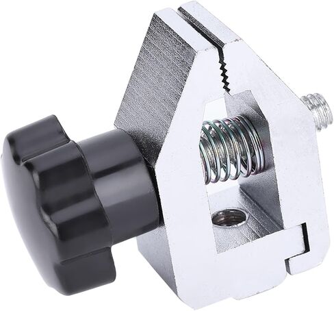 Push Pull Force Fixture, SJJ-01 Push Pull Tester Clamp, 500N Load Force Gauges Fixture, Stainless Steel Tension Meter Clamp with 3.5mm Opening Size for Tensile Testing in Kuwait