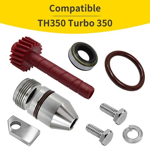 21-Tooth Speedometer Driven Gear & Speedo Housing Kit Compatible with GM TH350 Turbo 350 in Kuwait