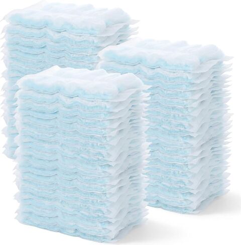 Sibba 120 Pcs Duster Refills, Electrostatic Disposable Dusters Refills Bulk Compatible with Duster, Multi-Surface Dusting Refill Microfibre Dusters for Blinds Ceiling Fans Furniture Multi-Surface in Saudi Arabia