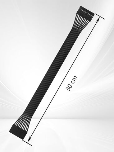 كابل GINTOOYUN Dupont 2.54 مم، كابل لوحة توصيل 10PIN، سلك نحاسي معلب 24AWG (ذكر-ذكر) in Kuwait
