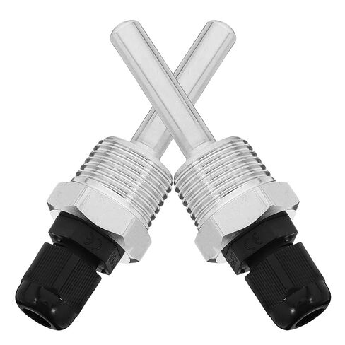 Temperature Sensor Random Color Stainless Steel Replacement 2pcs for Temperature Monitoring Protective Sheath High Durability and High Precision Measurement for Water Heaters in Kuwait