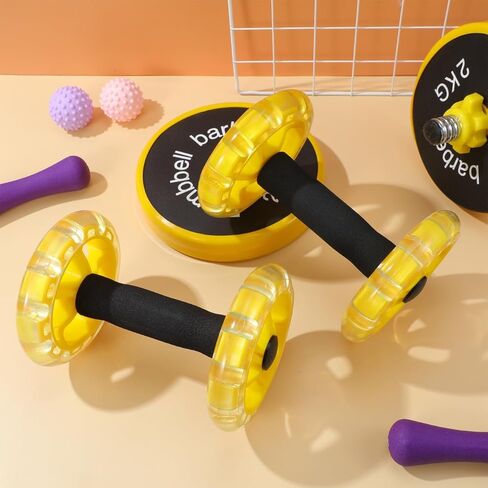 POPETPOP Ab Roller Wheel Twin-Wheel Ab for Core Training Abs Roller for Abdominal Muscles Non-Slip Handles Portable Exercise Equipment for Home Gym in Kuwait
